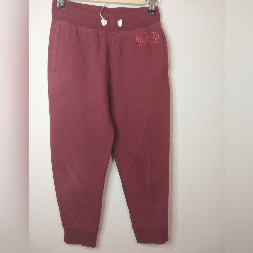 GAP Kids Maroon Wine Jogger Pants